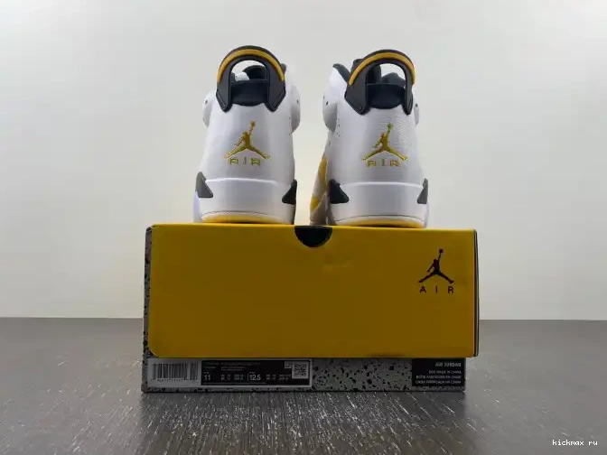 Rep Kickmax Ochre Yellow Air CT8529-170 Jordan 6 0506